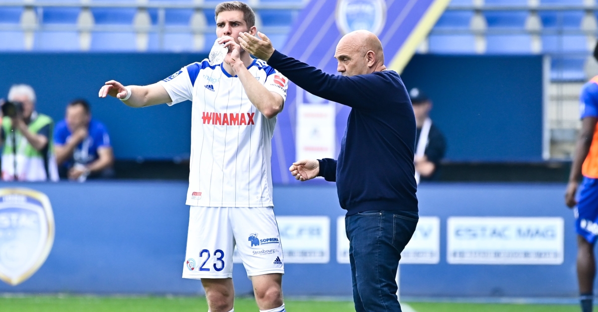 RC Strasbourg Un problème qui coûte des points aux joueurs d Antonetti