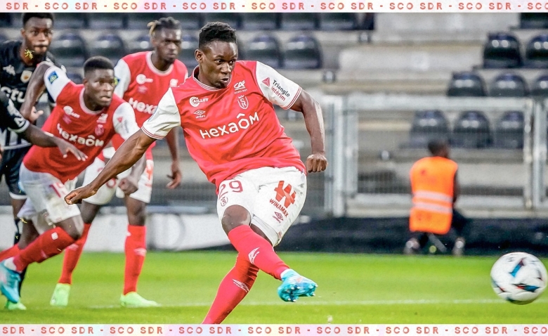 Illustration : "Angers SCO – Stade de Reims : Super Boufal"