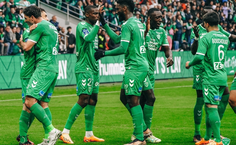Illustration : "ASSE - QRM : Le maintien assuré pour les verts !"