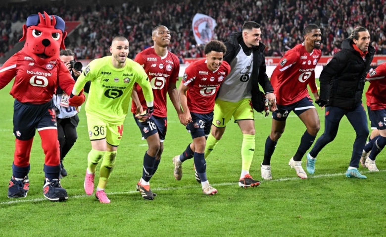 Illustration : "LOSC : Une image forte observée après la victoire contre Lens "