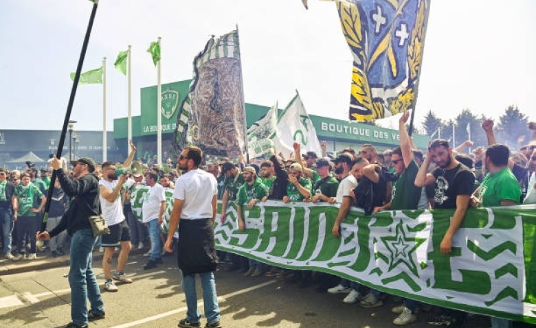 Illustration : "ASSE : Une très belle image saluée par les supporters "