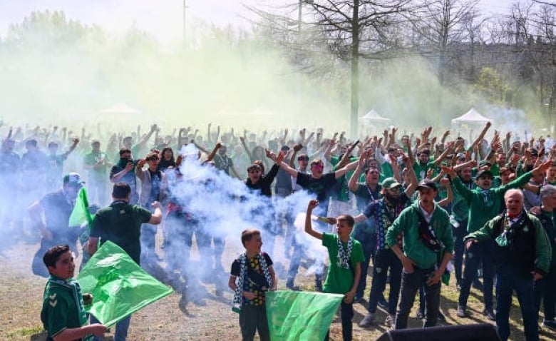 Illustration : "ASSE : La très belle image des supporters observée à Toulouse"