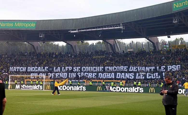 Illustration : "FC Nantes : Le très gros coup de gueule de la Brigade Loire observé face à Paris "