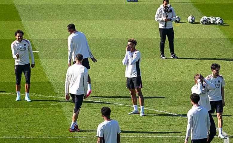 Illustration : "PSG : Excellente nouvelle en provenance de l'entraînement avant Arsenal !"