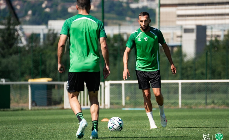 Illustration : "ASSE : Deux belles surprises venues de l'entraînement dans le groupe d'Horneland !"