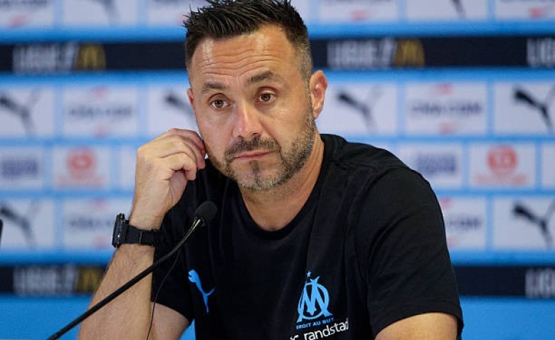 Illustration : "OM : De Zerbi se fait allumer après la débâcle de la 1ère journée "