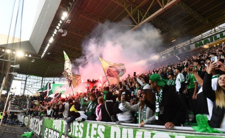 Illustration : "ASSE : Encore une grande réussite pour les supporters stéphanois à l'échelle nationale"
