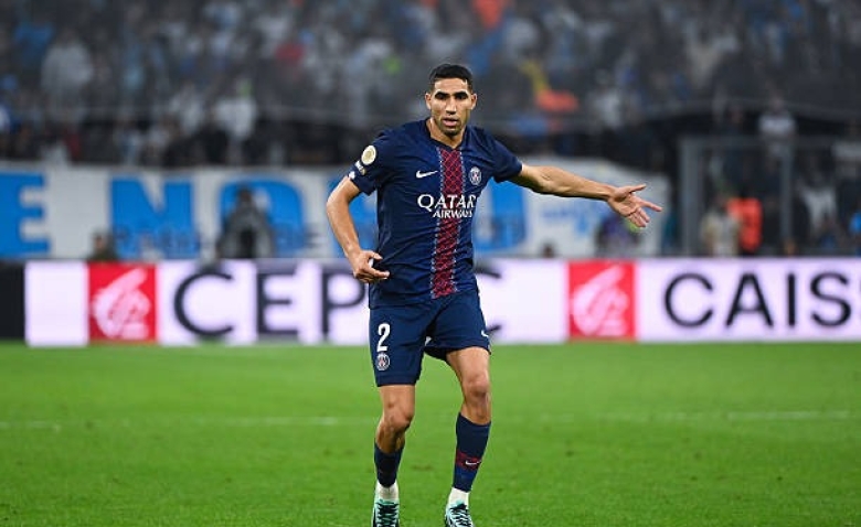 Illustration : "OM - PSG : Hakimi se moque des supporters marseillais après le Classique "