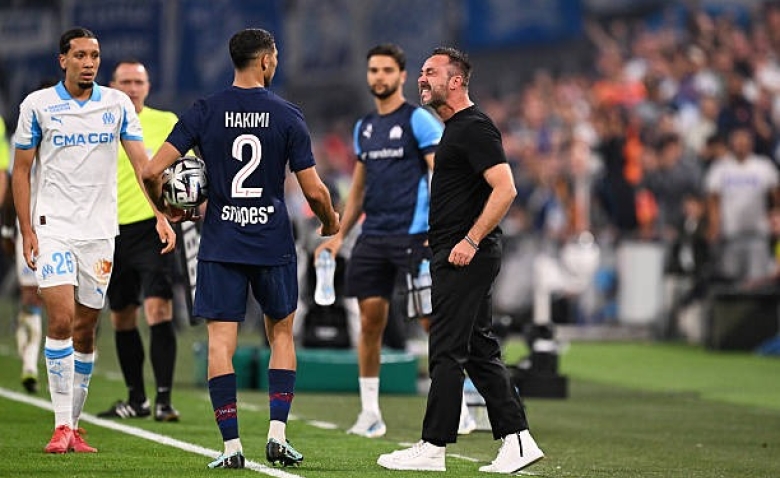 Illustration : "OM : De Zerbi avoue avoir pété les plombs lors du Classique "