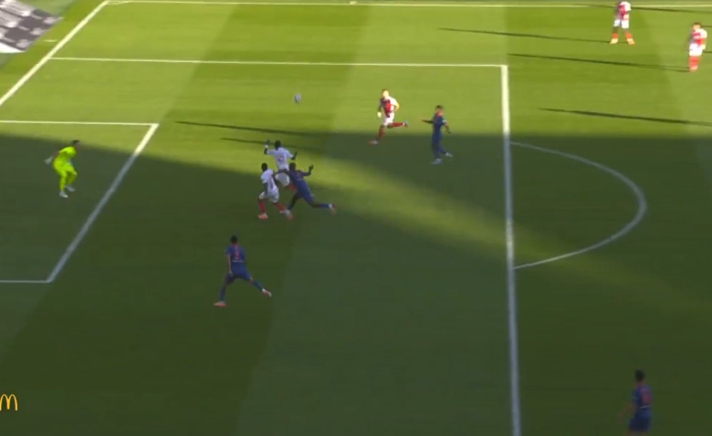 Illustration : "Ligue 1 : le but de Diop pour Nice contre Monaco en vidéo !"