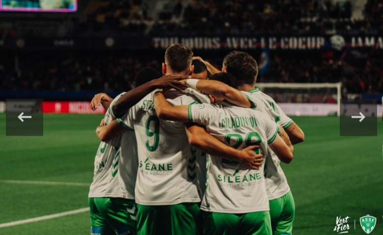 Illustration : "ASSE : Un record battu dans les tribunes lors de la réception du Mans "