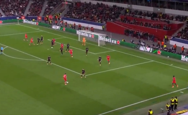 Illustration : "[video] LDC : L'ouverture du score de Pacho pour le PSG"