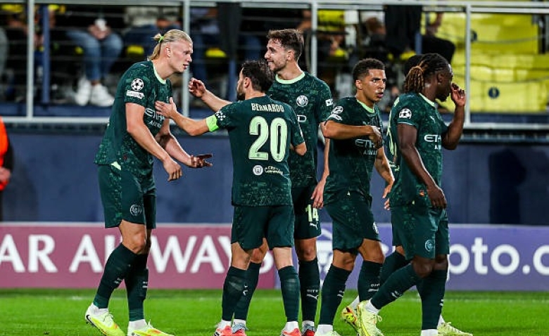 Illustration : "Villarreal - Manchester City (0-2) : Le résumé et les buts en vidéo - 3ème journée de LDC"