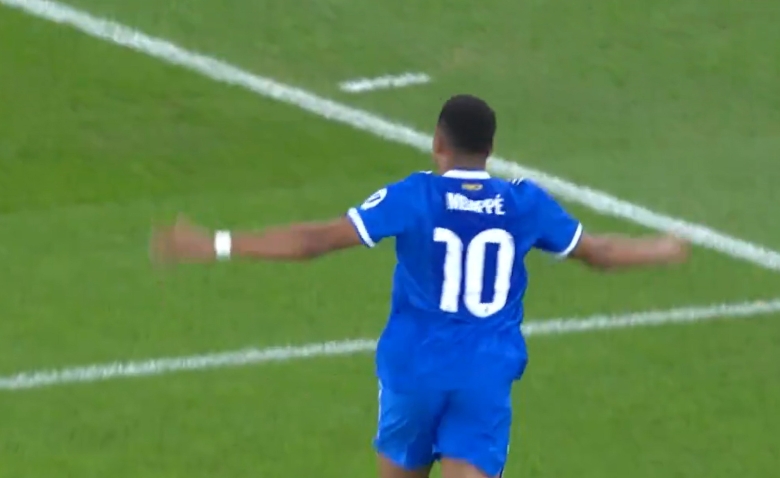 Illustration : "Le 4eme but de Mbappé contre l'Olympiakos en vidéo ! "