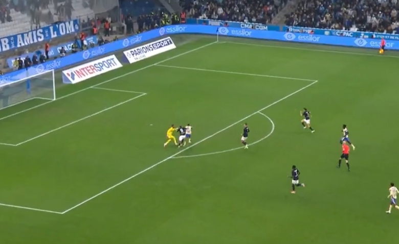 Illustration : "Ligue 1 : Hojbjerg permet à l'OM de prendre l'avantage (video)"