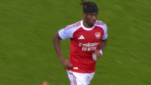 Illustration : Bruges - Arsenal : le but stratosphérique de Madueke en vidéo (0-1)