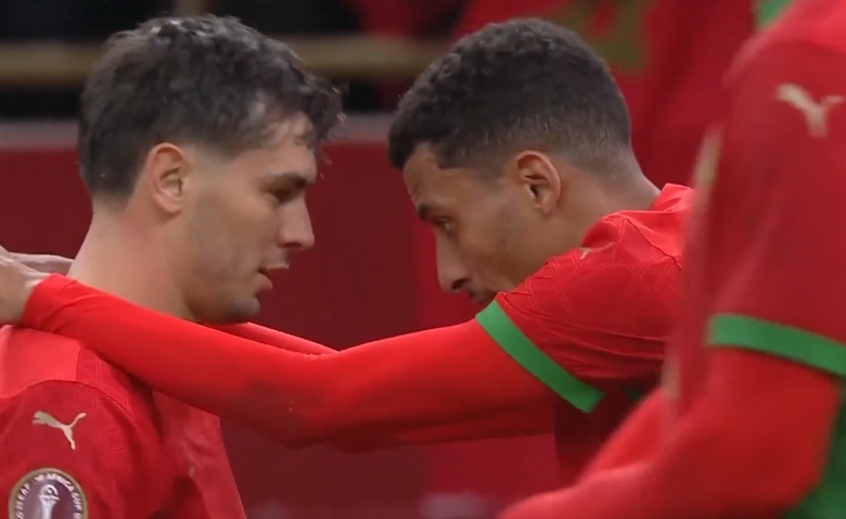 Illustration : "Maroc - Mali : le but Brahim Diaz en vidéo (1-0) - CAN 2025"