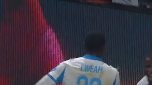 Illustration : Angers - OM : le but de Weah pour Marseille en vidéo (0-4) - Ligue 1 J18