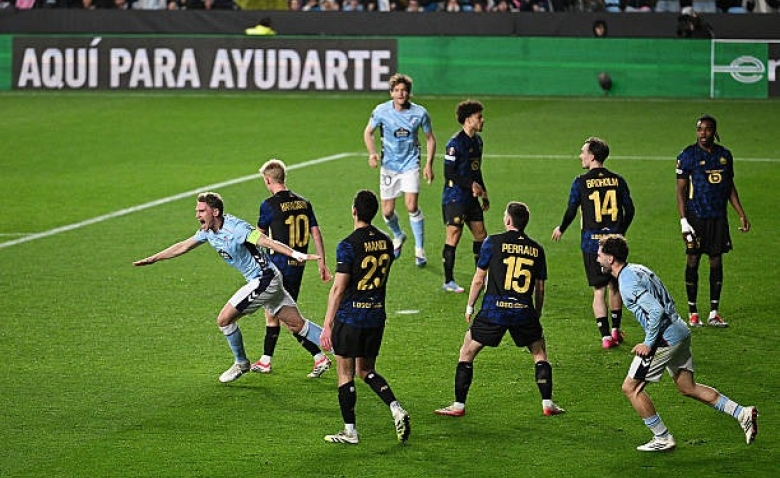 Illustration : "Celta Vigo - Lille : Le résumé et les buts en vidéo (2-1) - Ligue Europa"