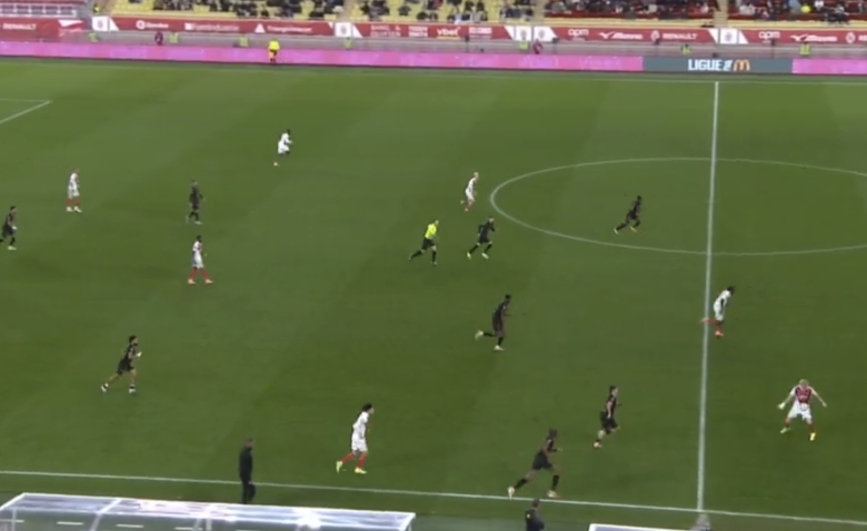 Illustration : "Monaco - Rennes : la vidéo du but express de Coulibaly (3-0) - Ligue 1 J20"