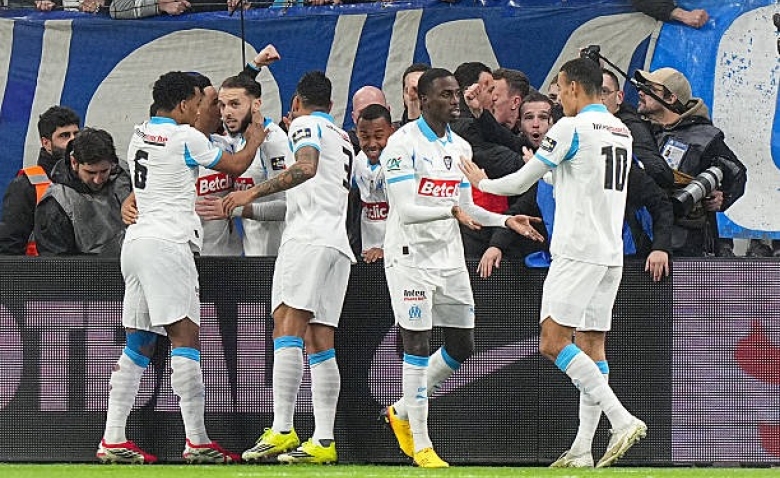 Illustration : "Marseille - Rennes : la vidéo du but de Gouiri à la 2eme minute (1-0) - Cdf"