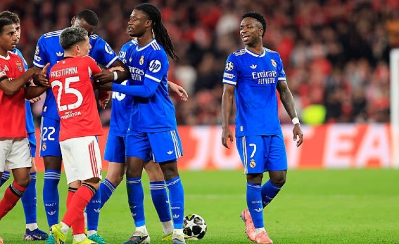 Illustration : "Benfica - Real Madrid : La vidéo du golazo de Vinicius Jr ! (0-1) - LDC"