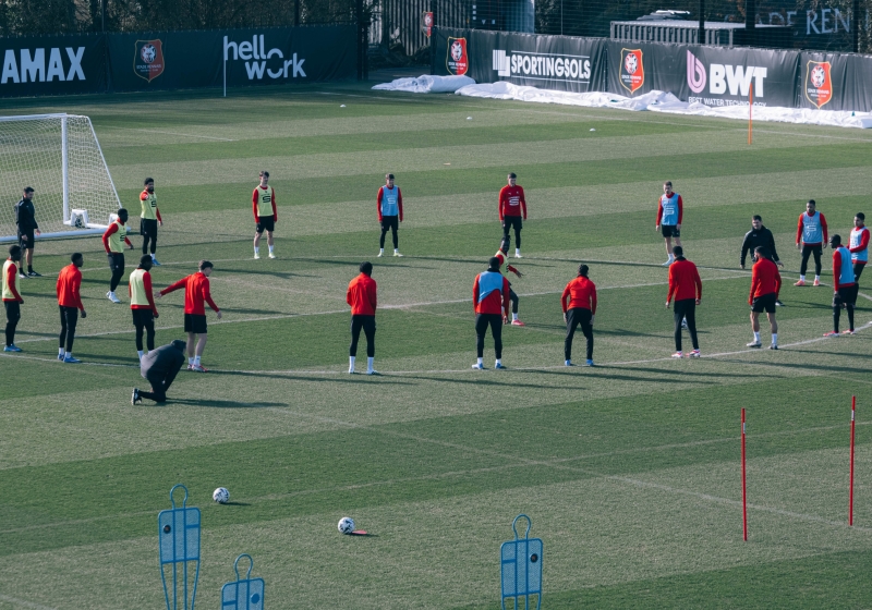 Illustration : Stade Rennais : Une pluie de bonnes nouvelles pour Haise avant le TéFéCé !