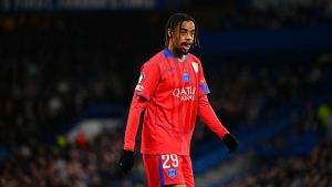 Illustration : Chelsea - PSG : La splendide demi-volée de Barcola en vidéo (0-2) - Ligue des Champions