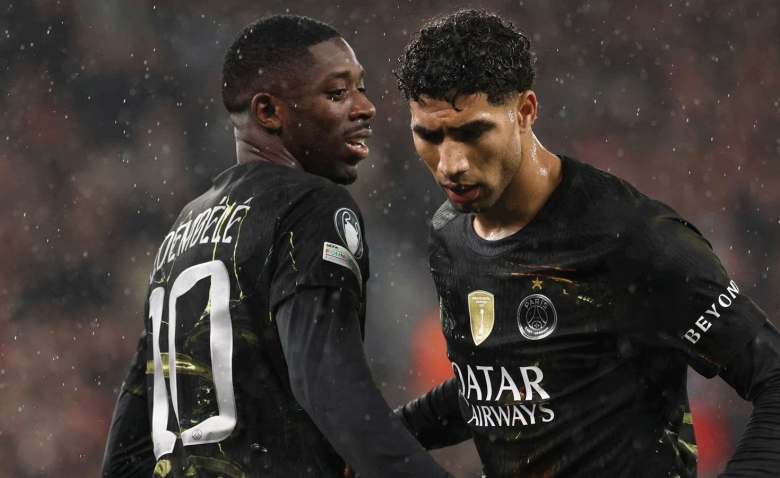 Illustration : "PSG : Dembélé et Hakimi de retour à l'entraînement, Budapest peut les attendre !"