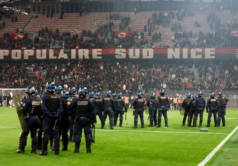 Illustration : OGC Nice : Un barrage retour sous haute tension, les supporters niçois interdits dans leur propre ville  !