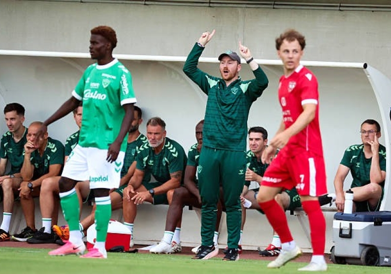 Illustration : ASSE : Ian Cathro perd déjà sa nouvelle arme offensive