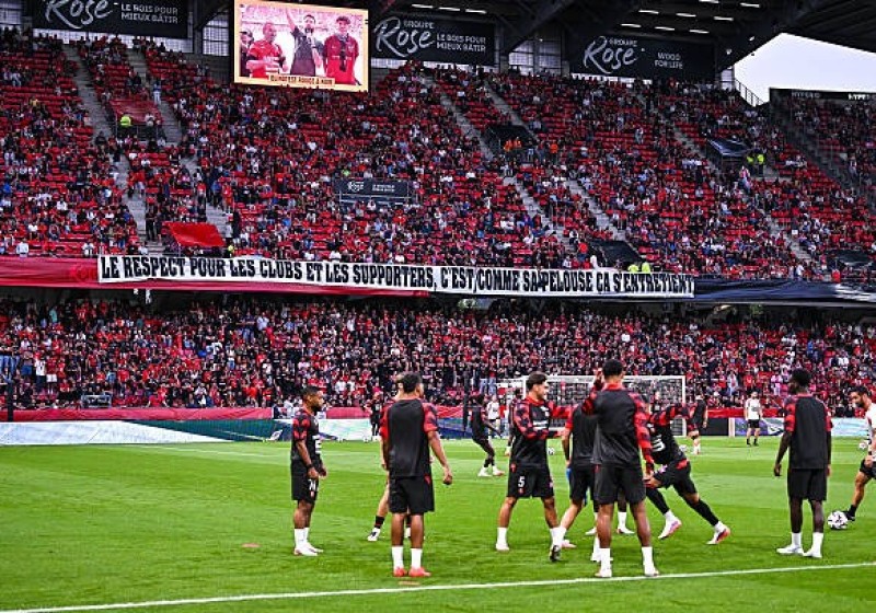 Illustration : Stade Rennais : Gros coup dur pour l'AJA juste avant d'aller au Roazhon Park