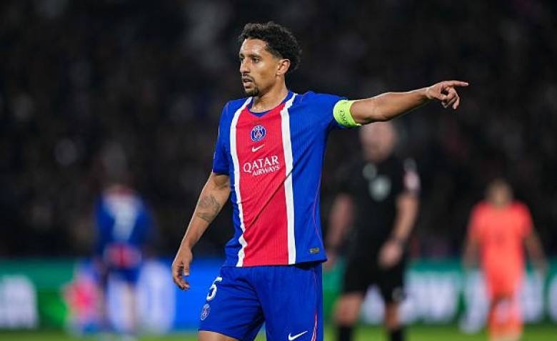 Illustration : "PSG : Plus de peur que de mal pour Marquinhos après la bataille contre Barcelone ?"