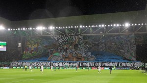 Illustration : ASSE - Nantes : L'immense feu d'artifice des Magic Fans agace les dirigeants stéphanois